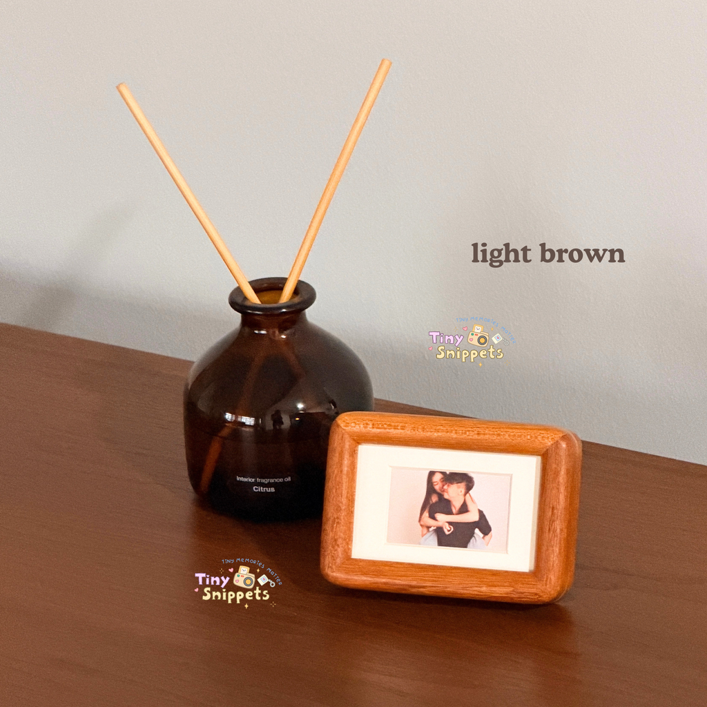 Mini Wooden Photo Frame with Photo Printing
