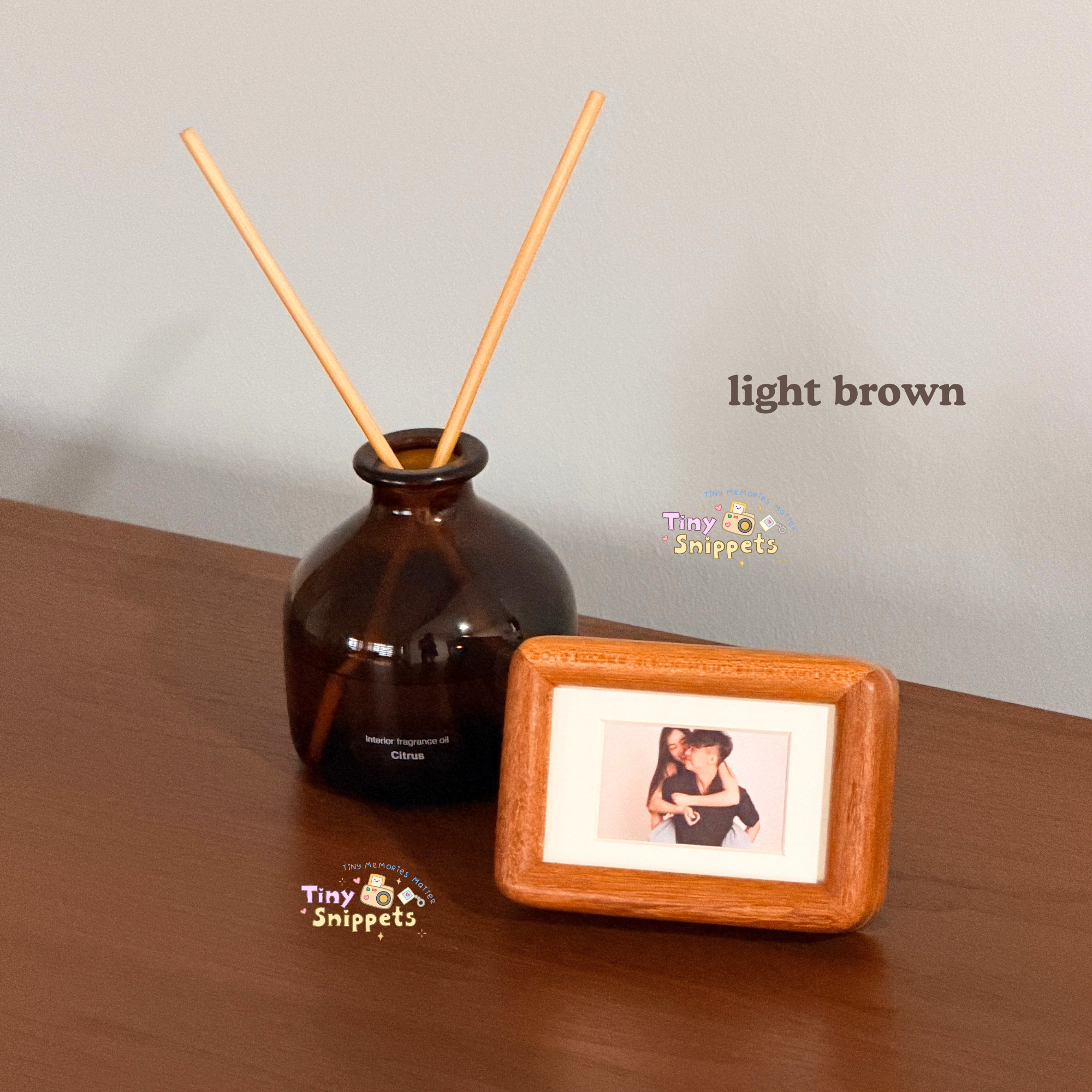 Mini Wooden Photo Frame with Photo Printing