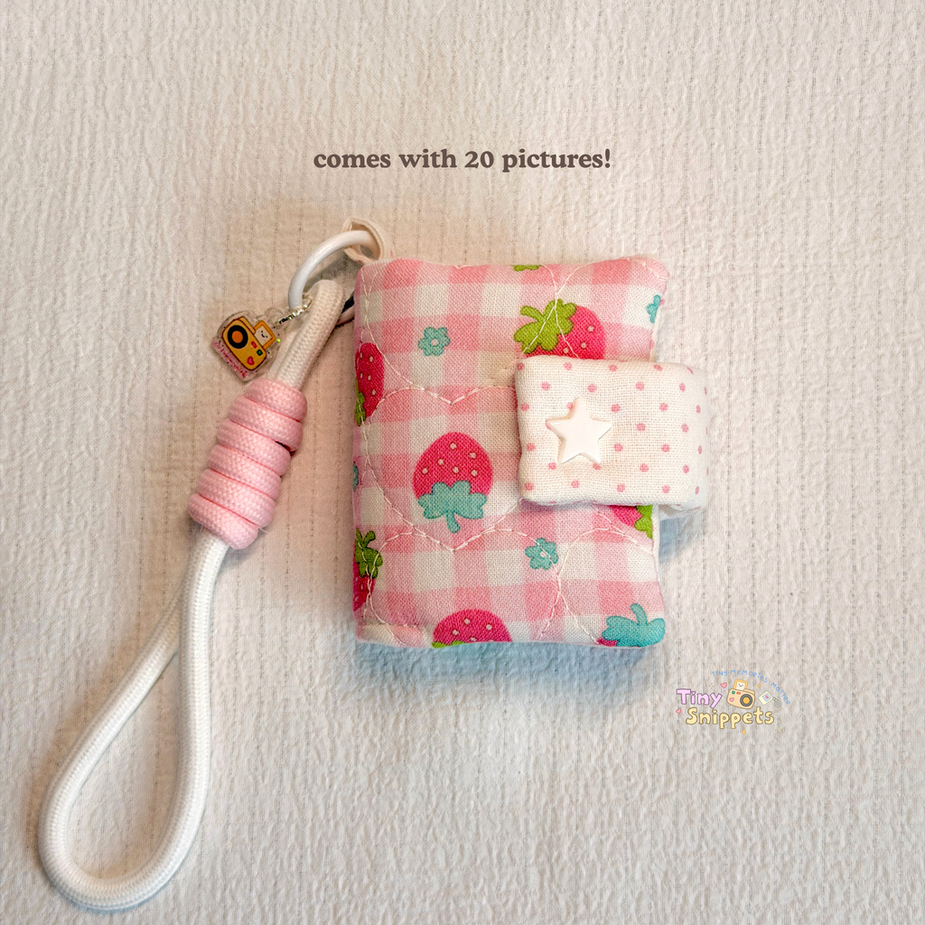 Custom 20 Photos Mini Photobook Keychain