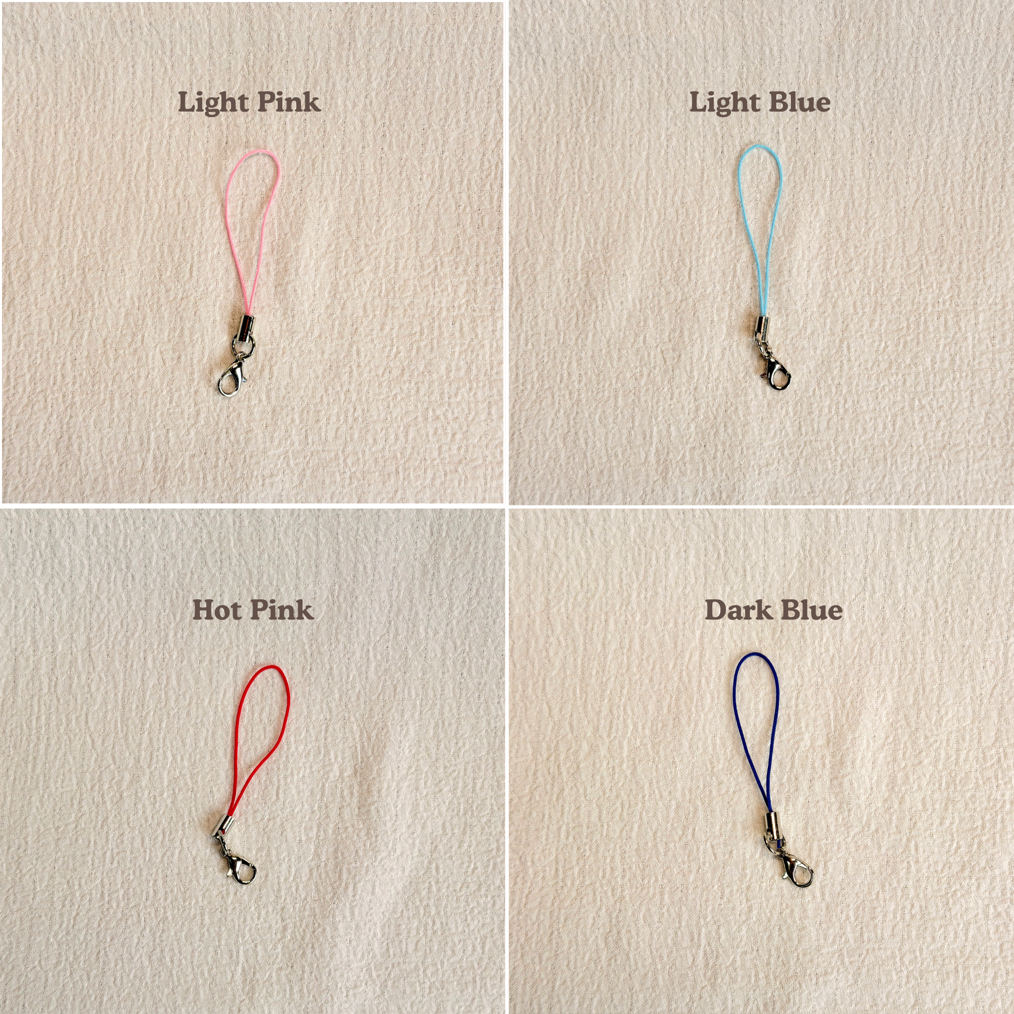 Custom Double Sided Phone Mini Photostrip Keychain (S)