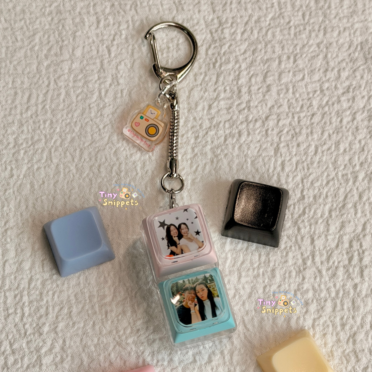 Double Clicker Photo Keychain