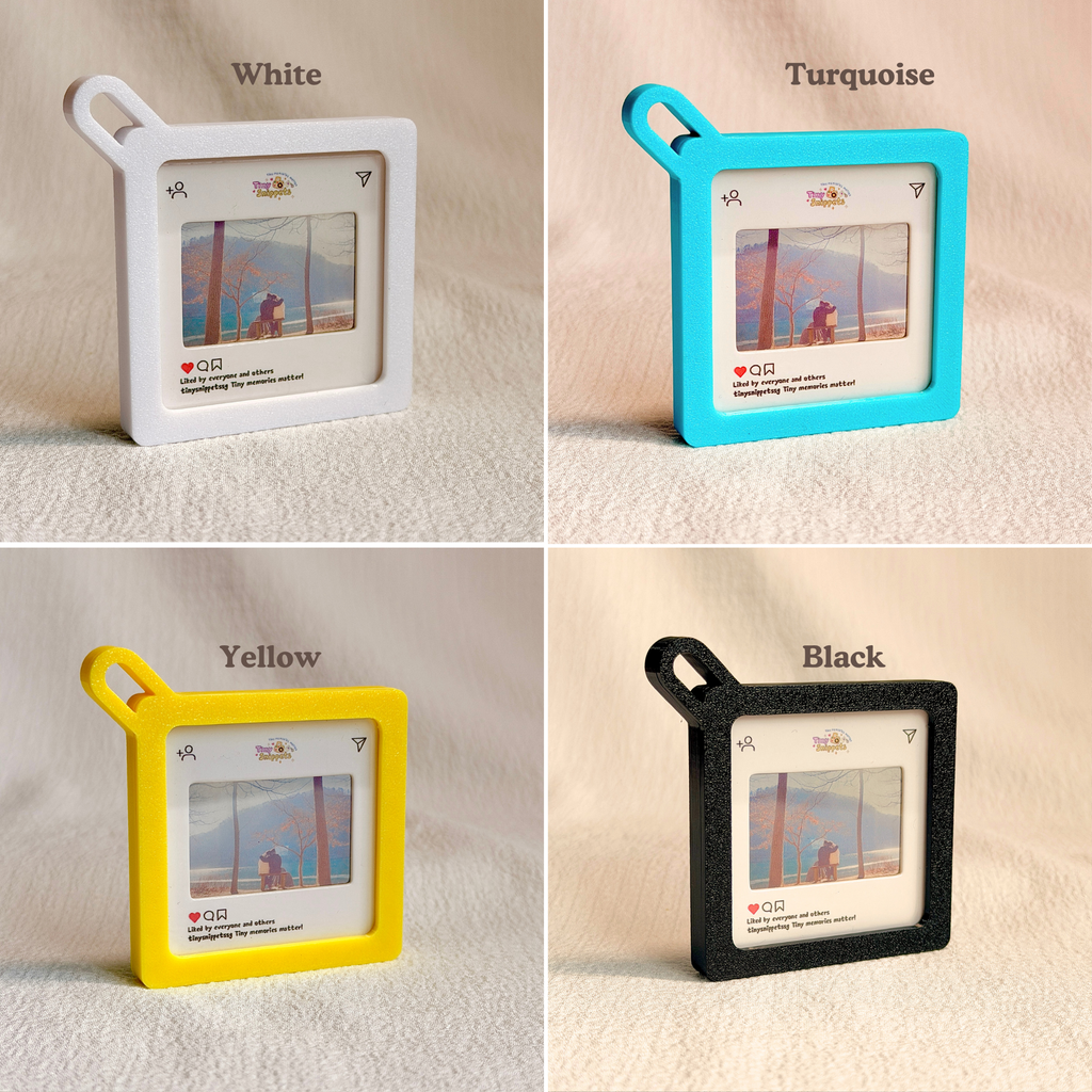 Custom Translucent Mini Frame Keychain