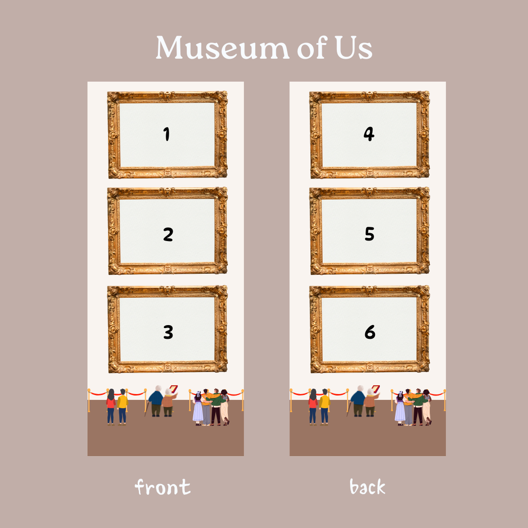 Custom Double Sided Mini Photostrip Keychain (L)