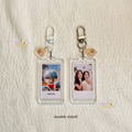 Custom Polaroid Mini Photo Keychain