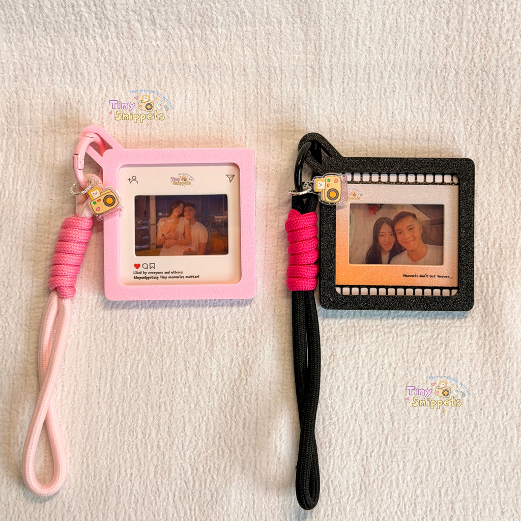 Custom Translucent Mini Frame Keychain